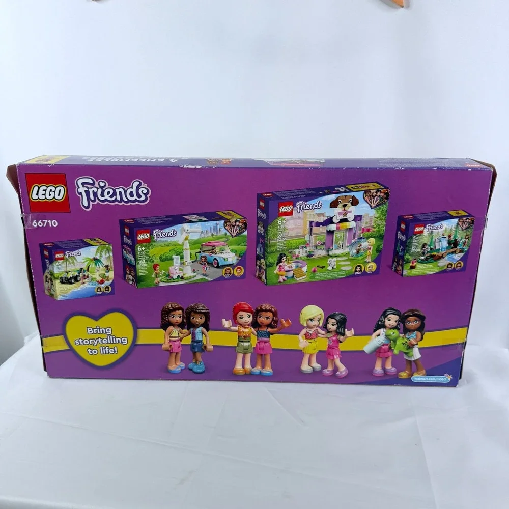 Lego Friends 66710 4-in-1 Gift Set 41697 41443 41691 41677 587 Pcs Building‎
